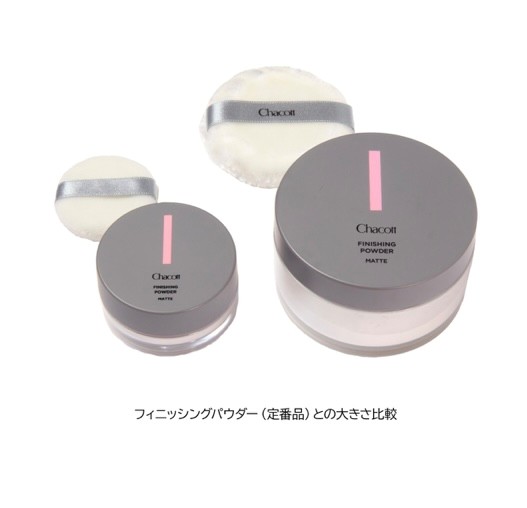 チャコット フィニッシングパウダー ミニ マット 790 クリア(パフ付き