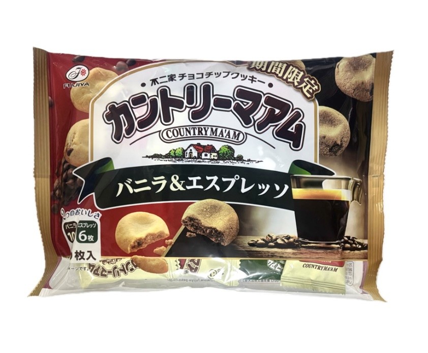 2袋セット 不二家 カントリーマアム バニラ＆エスプレッソ 神奈川倉庫