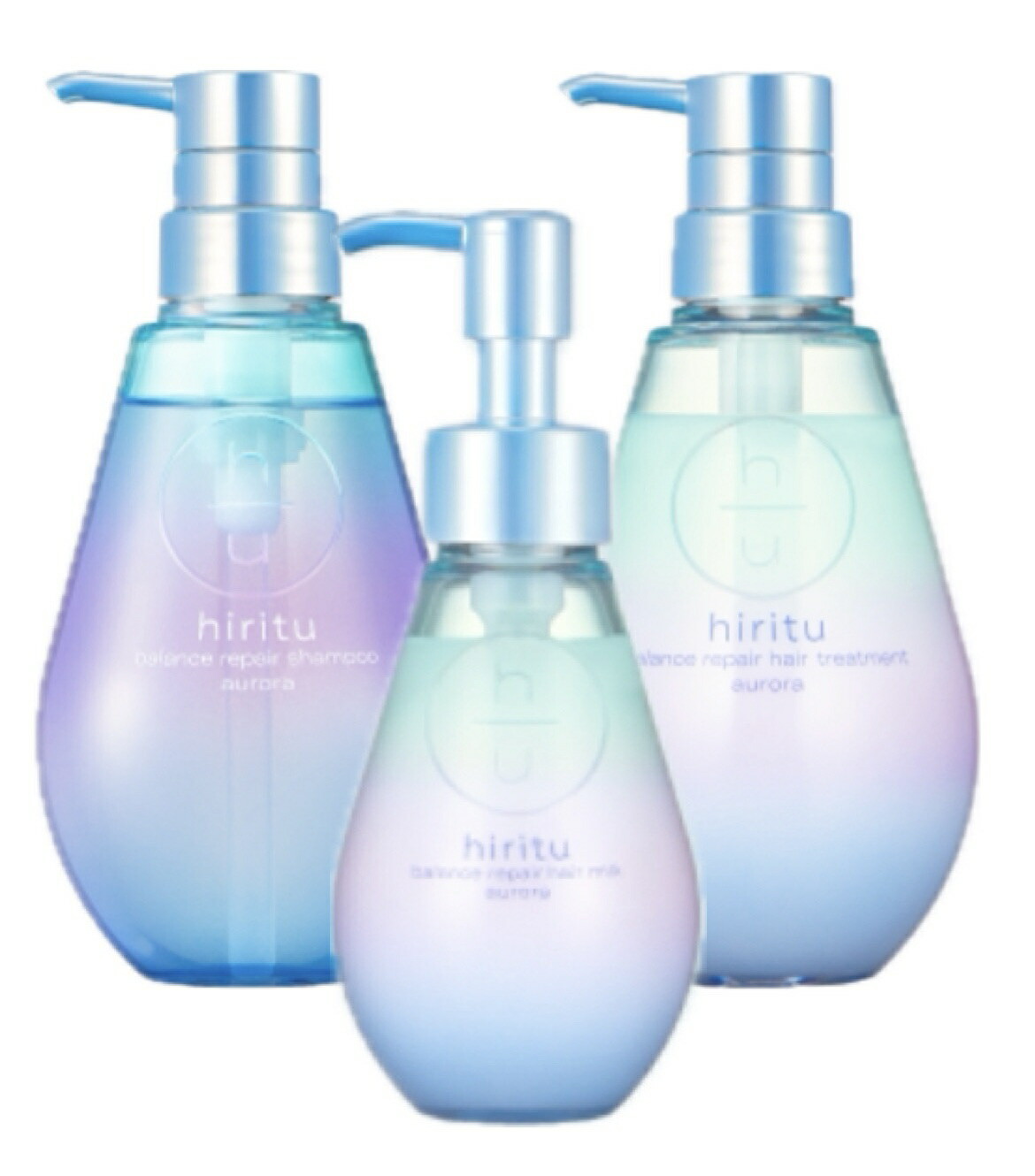 バランシングシャンプー、リペアトリートメント、ヘアミルク 3点セット