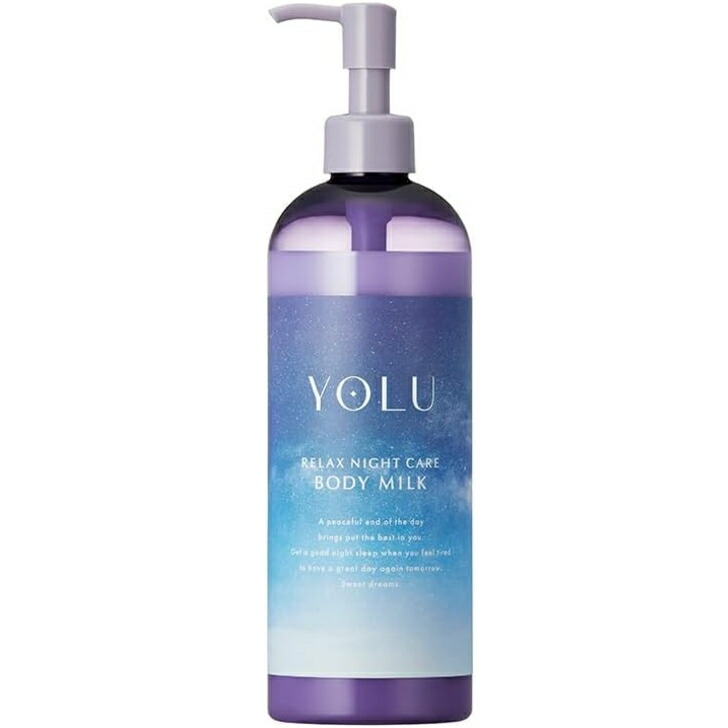数量限定 YOLU(ヨル) ボディミルク リラックスナイトケア ゼラニウム