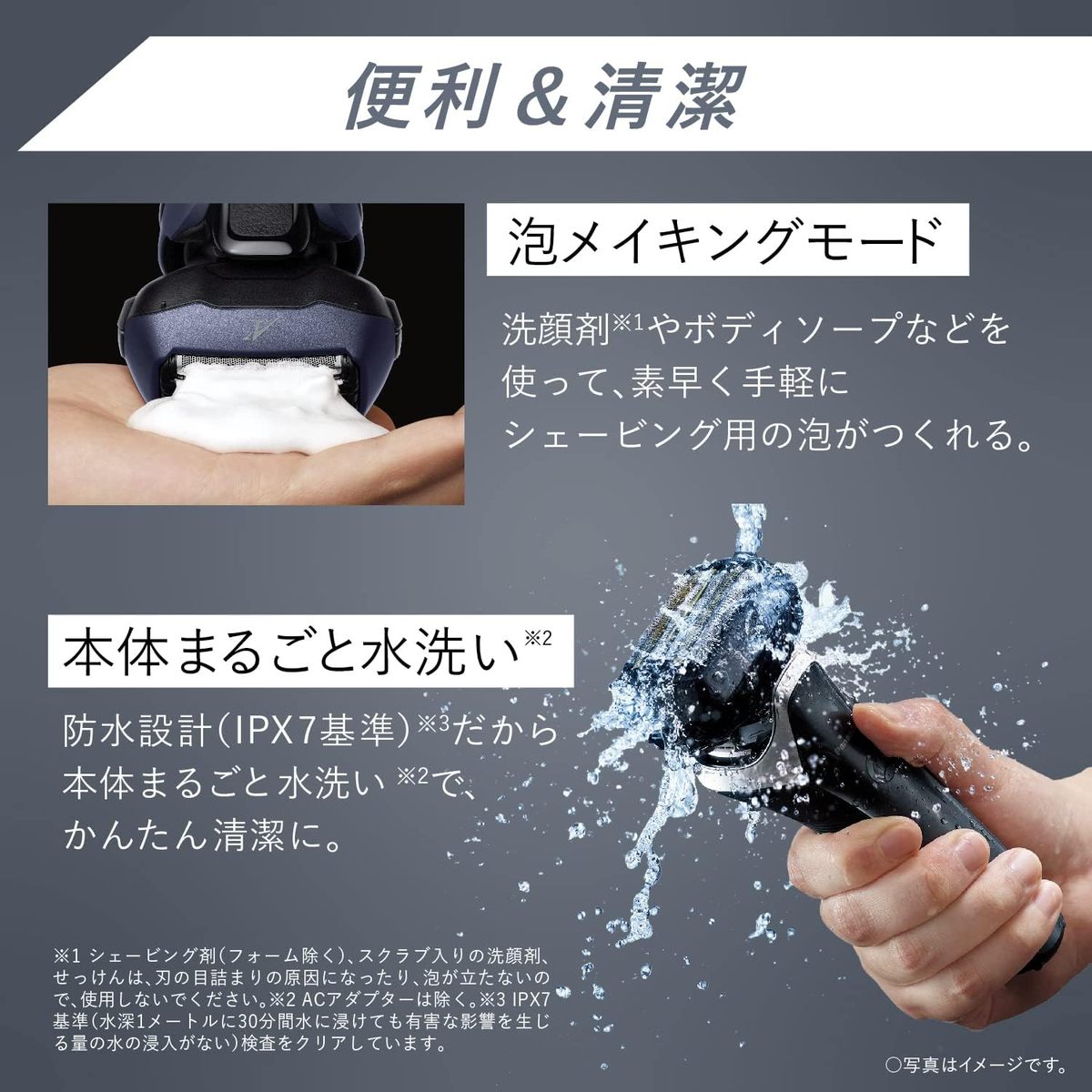 パナソニック メンズシェーバー 5枚刃 青 ES-LV5V-A 髭剃り Amazon | パナソニック ラムダッシュPRO メンズシェーバー 5枚刃