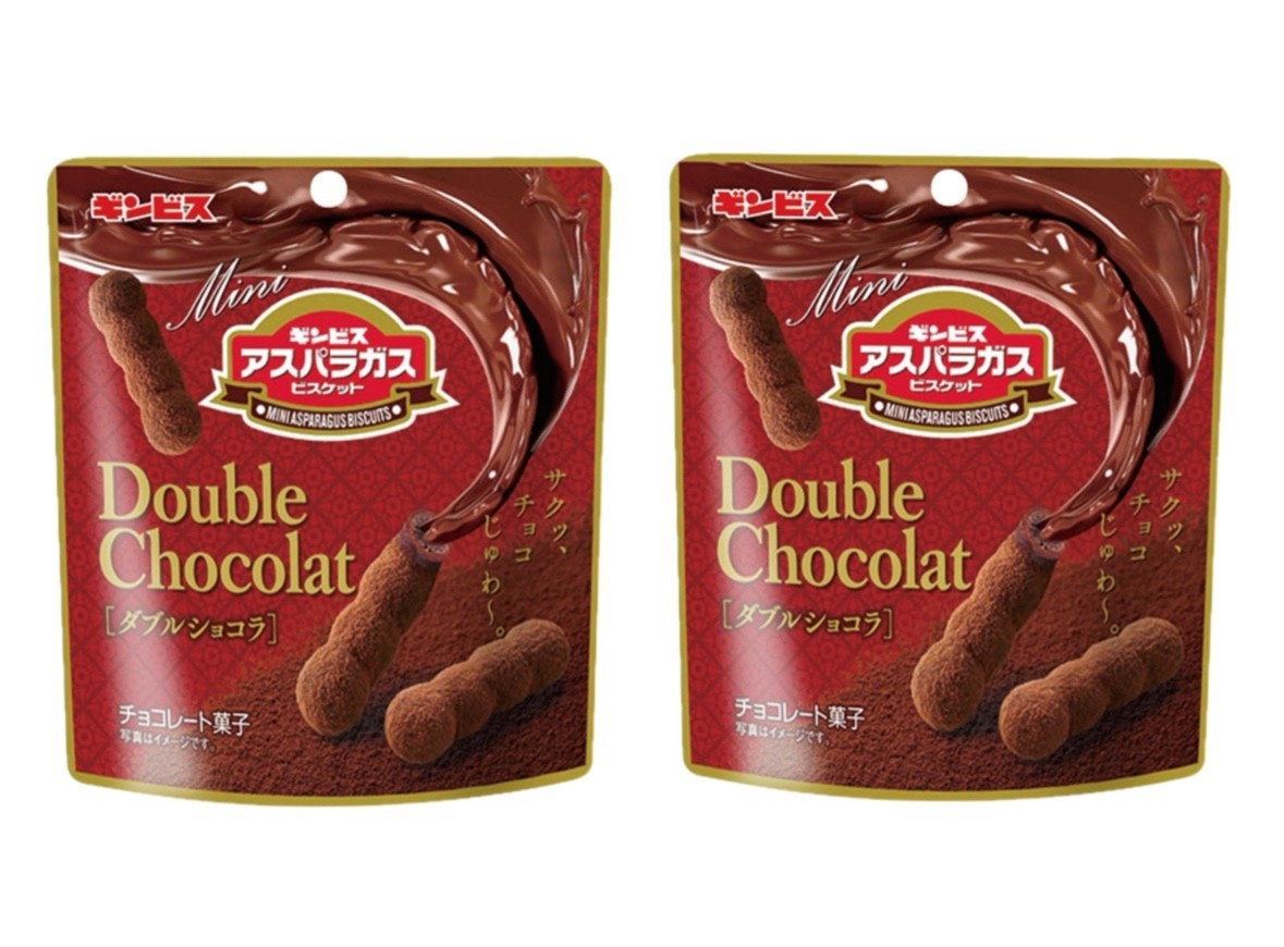 まとめ買い2袋セット】ギンビス アスパラガス ビスケット ダブル