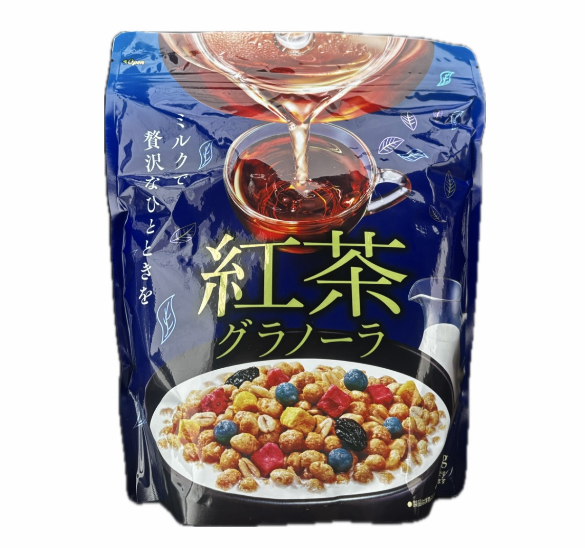 2袋セット 紅茶グラノーラ 1袋(430g) 販路限定品 神奈川倉庫 : a-ku