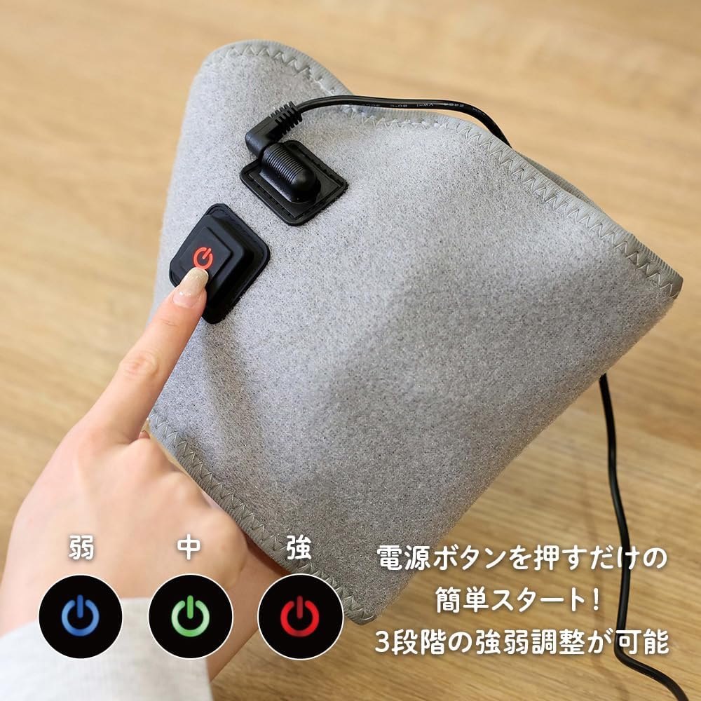 パープル】ゴリラの握手 電動 手ケア ドウシシャ GRT-2501PU