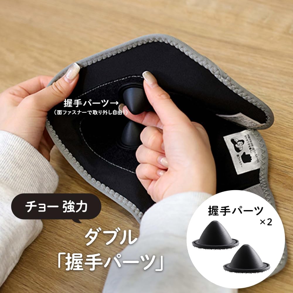 パープル】ゴリラの握手 電動 手ケア ドウシシャ GRT-2501PU