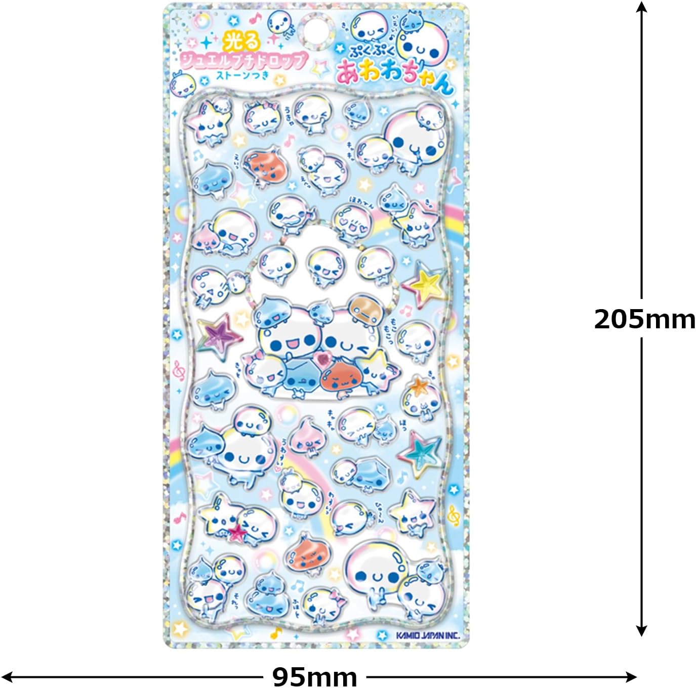 専用出品です！ 光るプチドロップステッカー あわわちゃん 230248 カミオジャパン