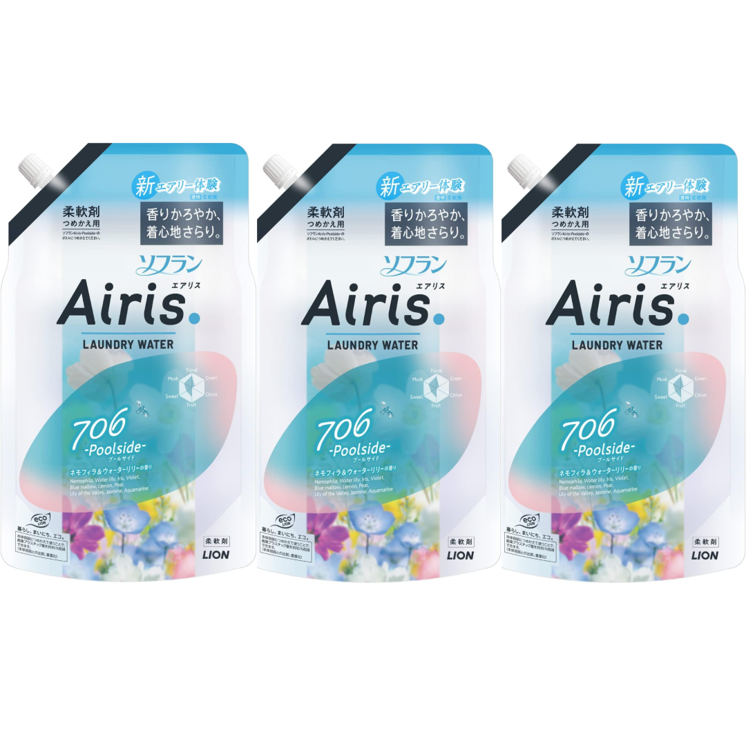 AIRIS ソフラン エアリス プールサイド (ネモフィラ&ウォーターリリー