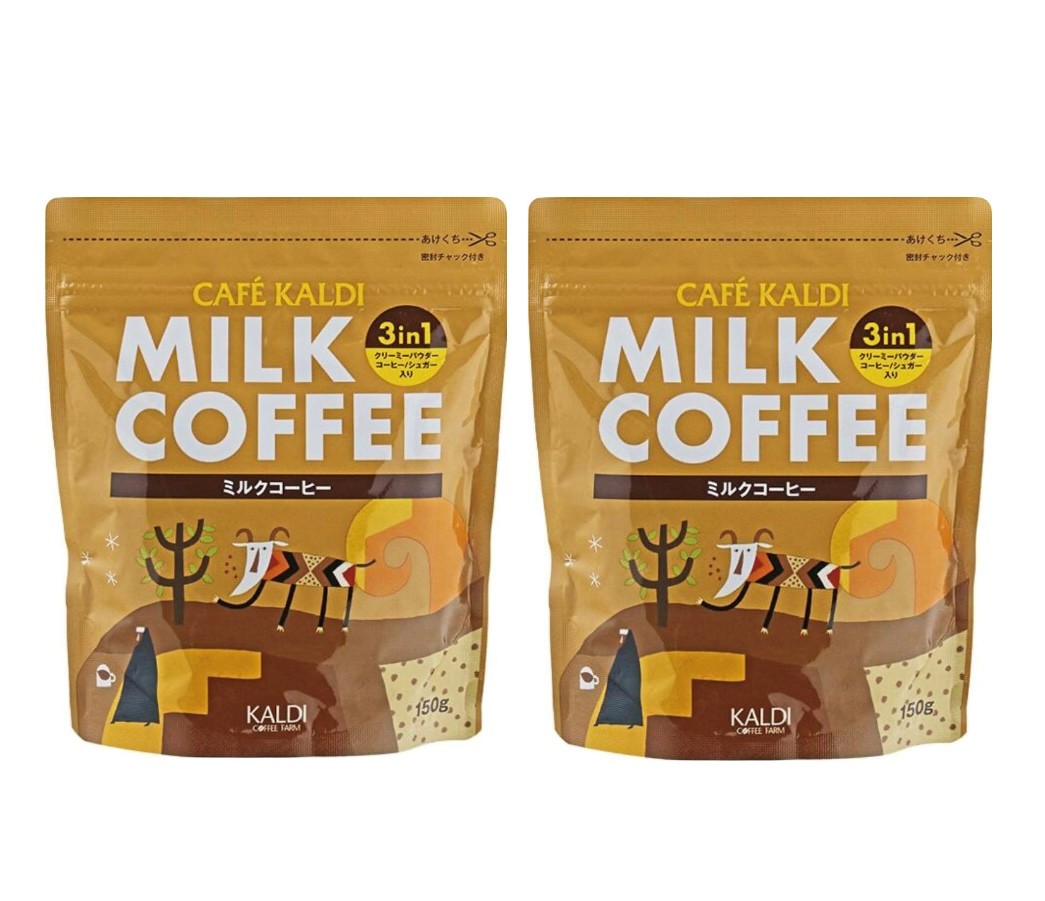 2袋セット カルディ インスタントミルクコーヒー 神奈川倉庫 : a-ku