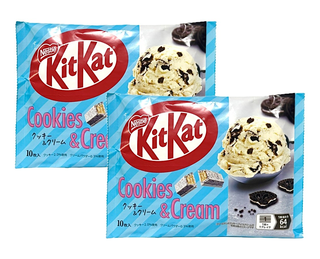 キットカット クッキー＆クリーム 1袋(10枚入)×2袋セット