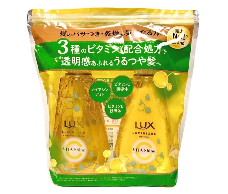 セット 販路限定 ラックス ルミニーク ビタシャイン シャンプー＋へア