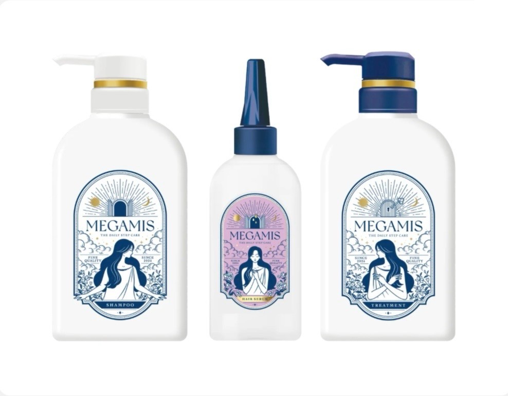 セット】ライオン MEGAMIS メガミス シャンプー本体1本(440ml)＋