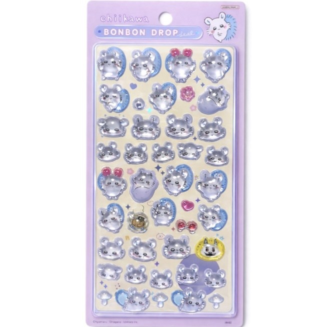 モモンガ サンスター文具 ボンボンドロップシール ちいかわ 第2弾