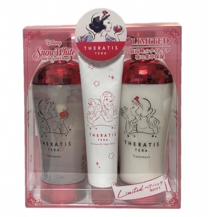 THERATIS ラプンツェル 白雪姫 シャンプー トリートメント ヘアパック ベスコス受賞のセラティス※1よりディズニープロジェクト第3弾