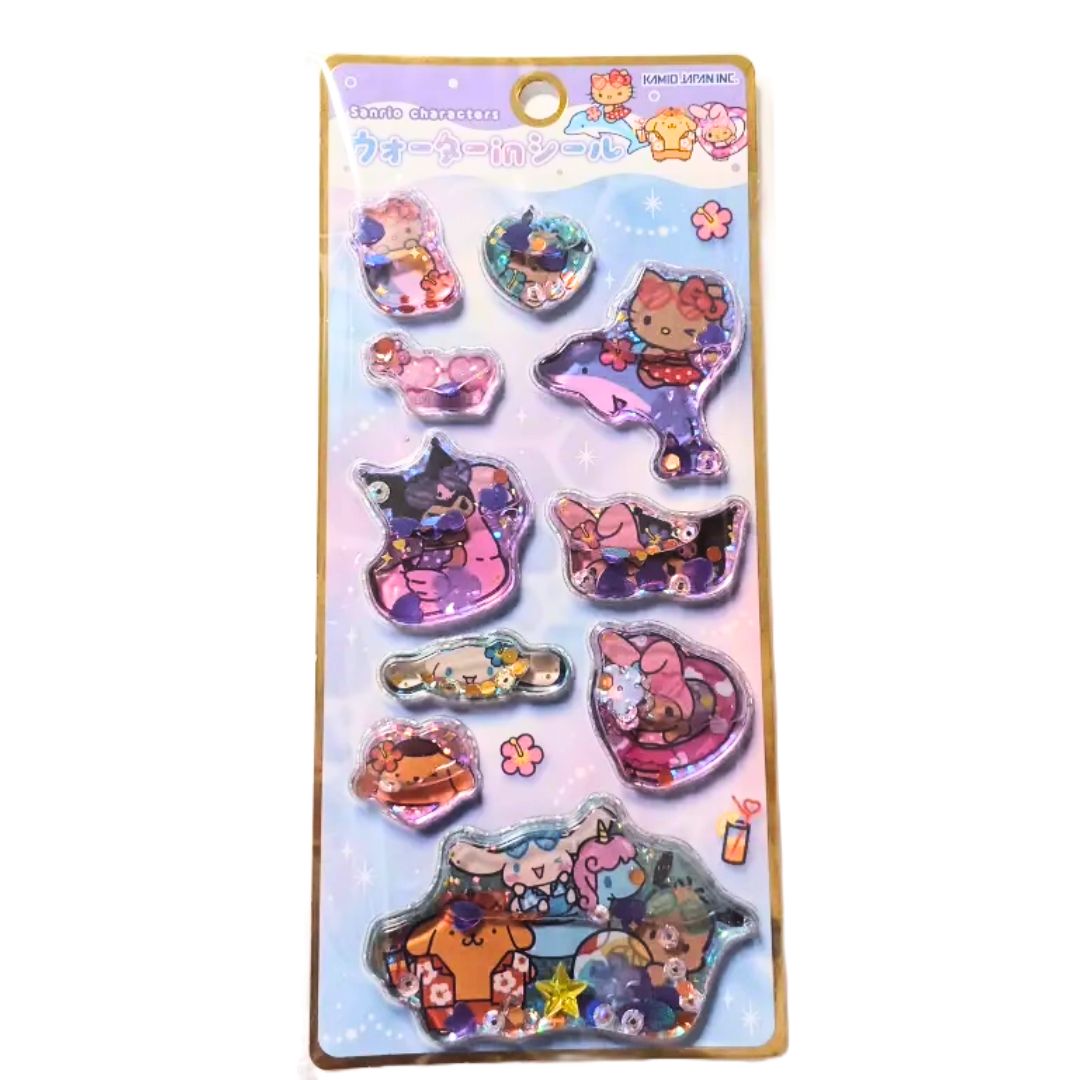 2種セット ハローキティ ウォーターインシール日焼け サンリオ