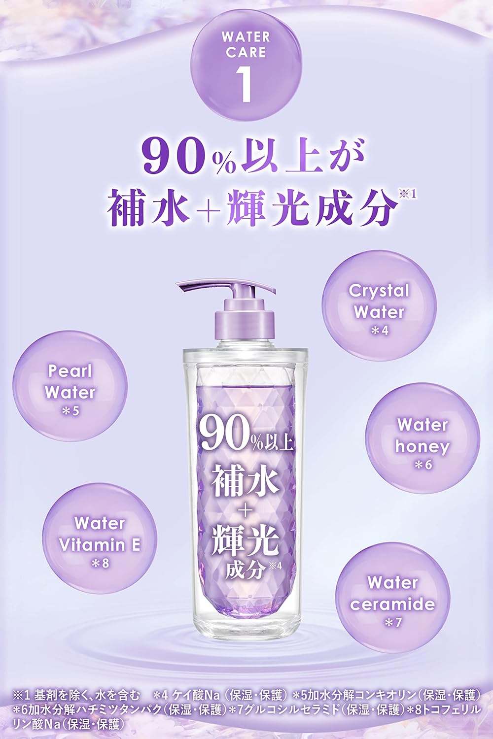ululis kirameki ウルリス ツヤケア のキラメキ ウォーターコンク