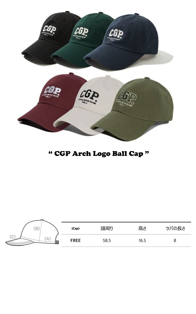 コードグラフィー キャップ CODEGRAPHY CGP Arch Logo Ball Cap アーチ ロゴ ボールキャップ 全6色 CBCS1AC004 ACC｜a-labs｜07