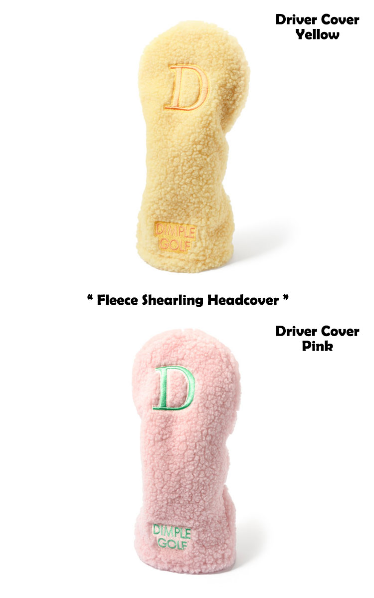 ディンプルゴルフ ヘッドカバー DIMPLE GOLF Fleece Shearling Headcover フリース シアリング ヘッド カバー 3種類 全2色 DIMPLE01 ACC｜a-labs｜03