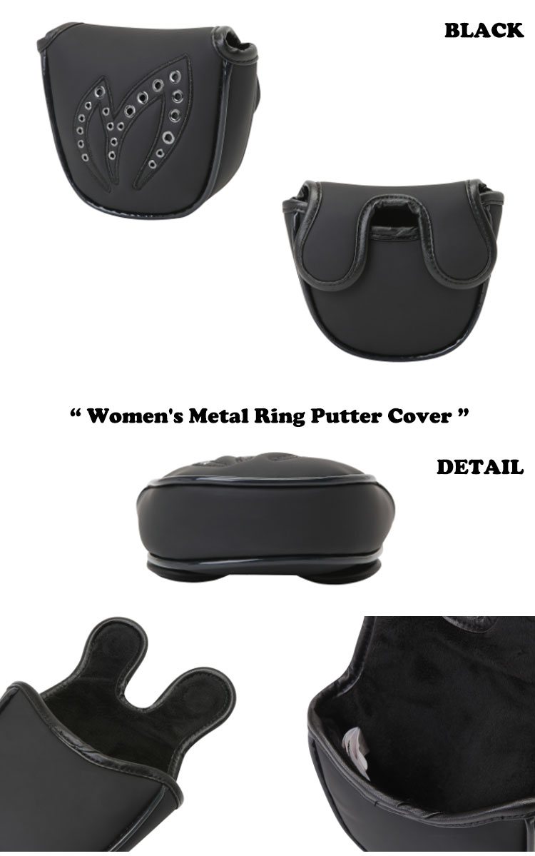 マスターバニーエディション パターカバー MASTER BUNNY EDITION Women's Metal Ring Putter Cover 421B5CV653_WH/BK 全2色 ゴルフ ACC｜a-labs｜03