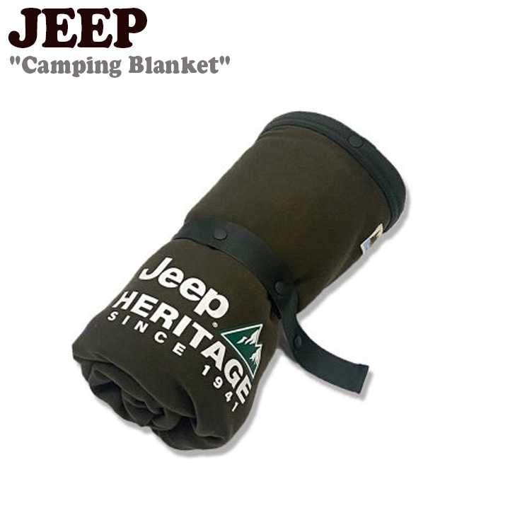 ジープ ブランケット JEEP メンズ レディース  Camping Blanket キャンピングブランケット レジャー アウトドア 持ち運び キャンプ KHAKI JN5GXU001KH ACC