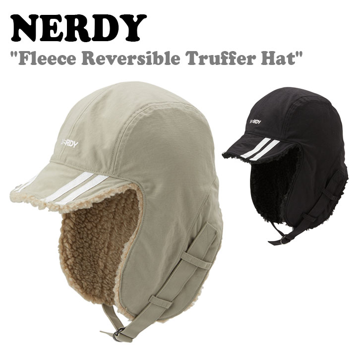 ノルディ ハット NERDY メンズ レディース Fleece Reversible Truffer Hat フリース リバーシブル トリュフハット BLACK BEIGE ノルディー ACC :ac nr24 flrethat:a Labs