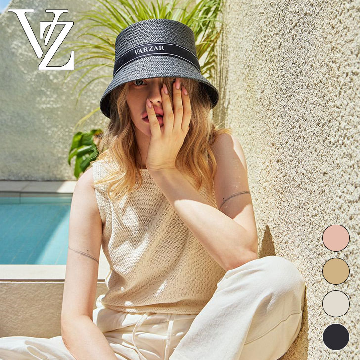 バザール ハット VARZAR メンズ レディース Ribbon Paper Bucket Hat リボン ペーパー バケットハット 全4色 varzar1016/7/8/9 ACC :ac vz23 zar10167:a Labs