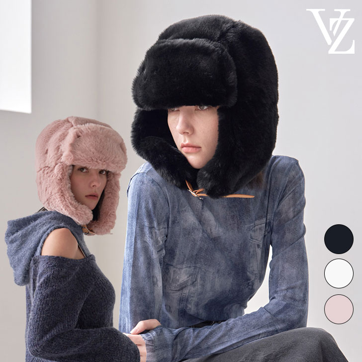 【国内配送/正規品】バザール トゥルーパーハット VARZAR 正規販売店 VA Stud Buckle Eco Fur Trooper Hat トルーパーハット 全3色 varzar1203/4/5 ACC :ac vz23 zar12034:a Labs