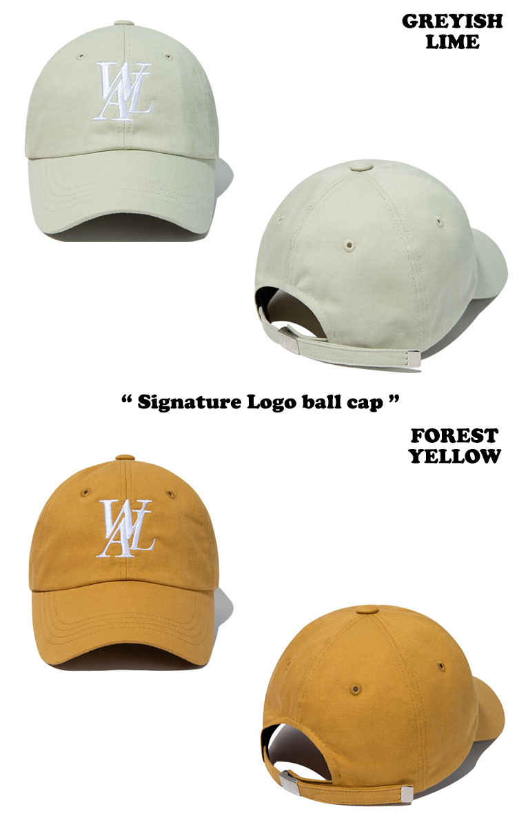 ウアロン キャップ WOOALONG メンズ レディース Signature Logo ball cap シグネチャー ロゴ ボールキャップ 全8色 SD5AAC102FG/WB/IB/GL/FY/FO/MB ACC｜a-labs｜04