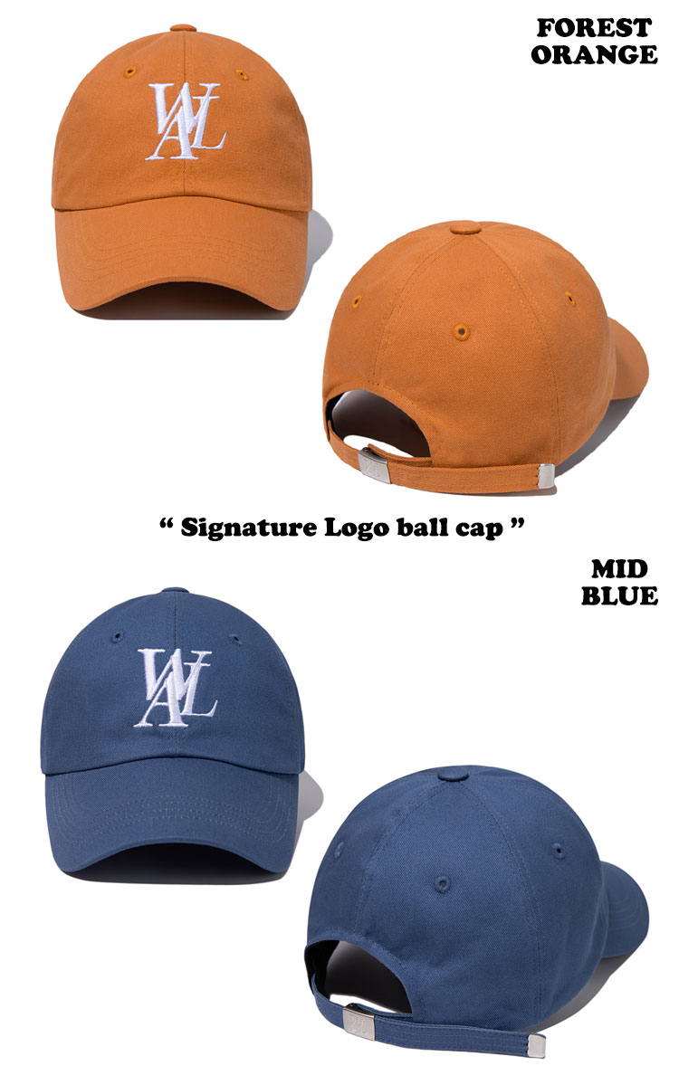 ウアロン キャップ WOOALONG メンズ レディース Signature Logo ball cap シグネチャー ロゴ ボールキャップ 全8色 SD5AAC102FG/WB/IB/GL/FY/FO/MB ACC｜a-labs｜05