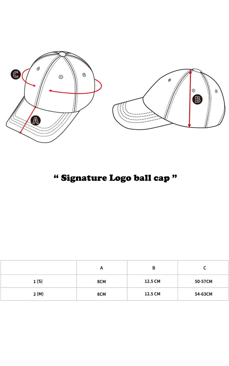 ウアロン キャップ WOOALONG メンズ レディース Signature Logo ball cap シグネチャー ロゴ ボールキャップ 全8色 SD5AAC102FG/WB/IB/GL/FY/FO/MB ACC｜a-labs｜07