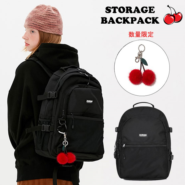 【国内配送/正規販売店】キルシーポケット リュック KIRSH POCKET STORAGE BACKPACK ストレージ バックパック BLACK ブラック KPRRBBP707M バッグ｜a-labs