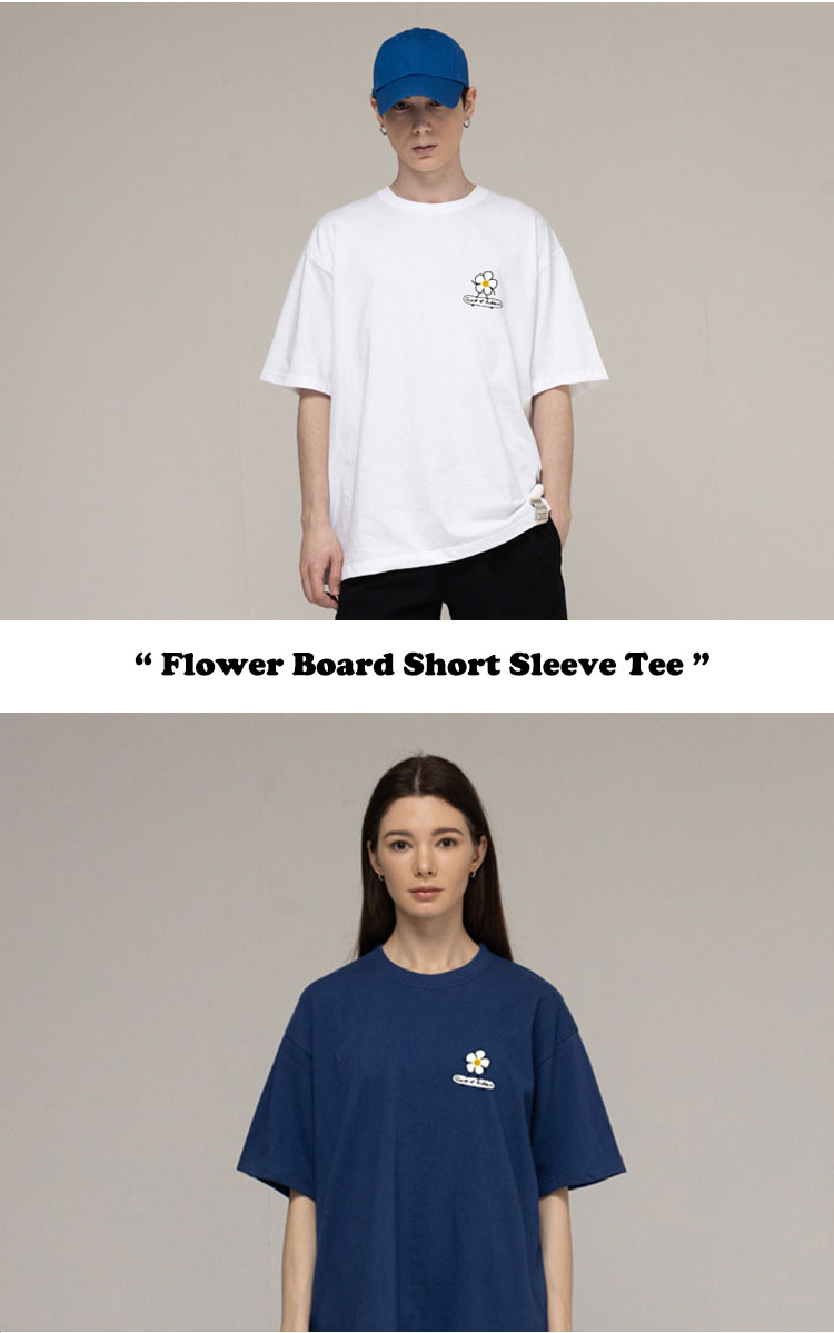 グレーバー Tシャツ GRAVER 正規販売店 FLOWER BOARD SHORT SLEEVE TEE 全5色 G(W)-TS(22)-9-BK/NY/WE/BS/SB 半袖 ウェア｜a-labs｜02