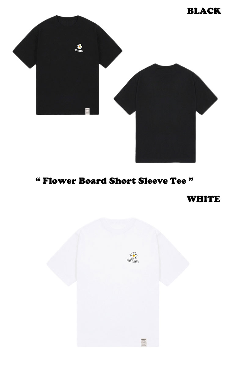 グレーバー Tシャツ GRAVER 正規販売店 FLOWER BOARD SHORT SLEEVE TEE 全5色 G(W)-TS(22)-9-BK/NY/WE/BS/SB 半袖 ウェア｜a-labs｜03