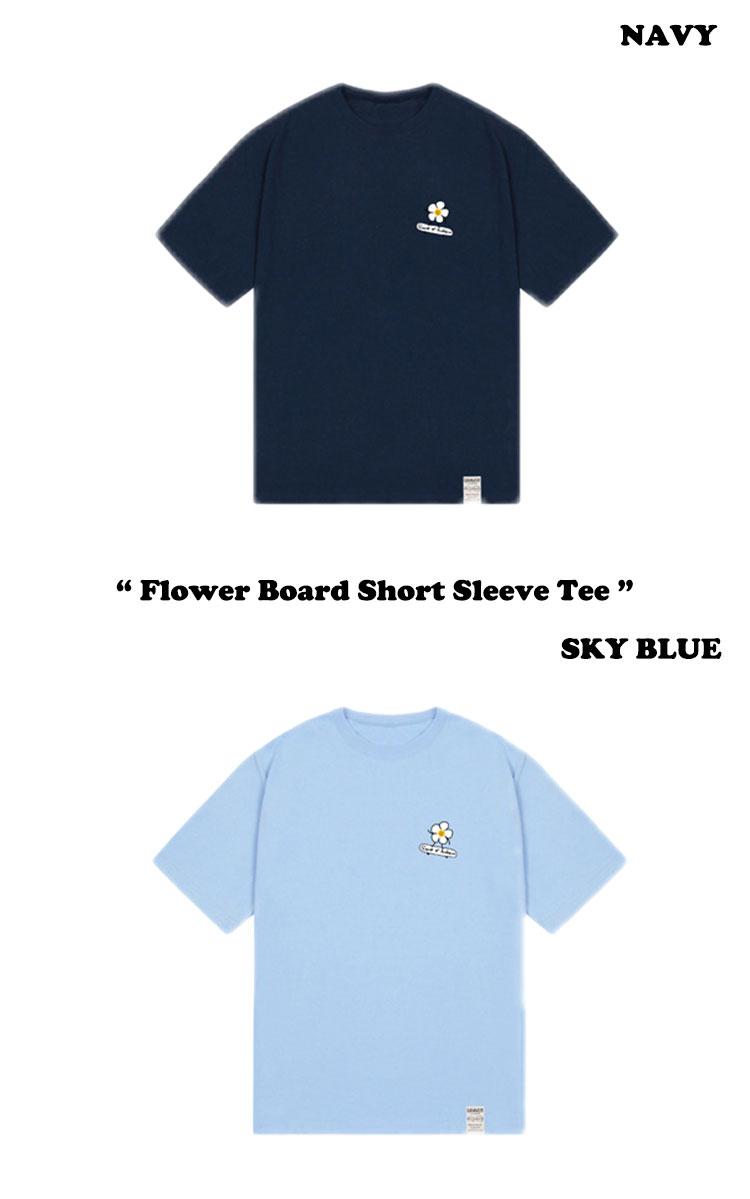 グレーバー Tシャツ GRAVER 正規販売店 FLOWER BOARD SHORT SLEEVE TEE 全5色 G(W)-TS(22)-9-BK/NY/WE/BS/SB 半袖 ウェア｜a-labs｜04