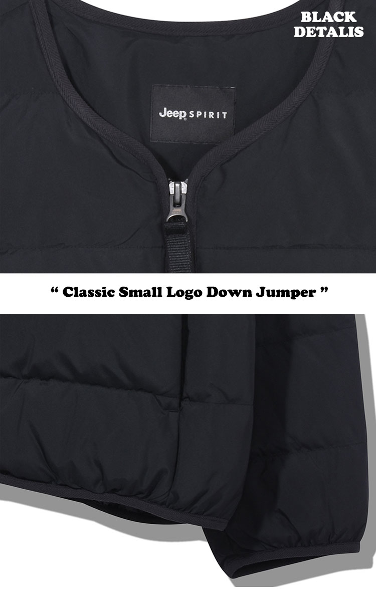 ジープ ダウン Jeep メンズ レディース Classic Small Logo Down Jumper クラシック スモール ロゴ ダウンジャンパー 全3色 JO4JPU492BK/LE/KH ウェア｜a-labs｜05