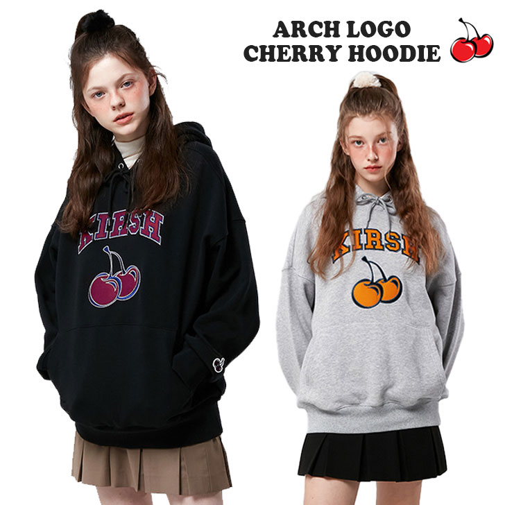 【即納カラー有/国内配送】キルシー パーカ KIRSH 正規販売店 ARCH LOGO CHERRY HOODIE ロゴフーディー 全3色 FKPSCTH501M KKQFCTH501E KKRFCTH504E ウェア :ct ki21 cth501m:a Labs