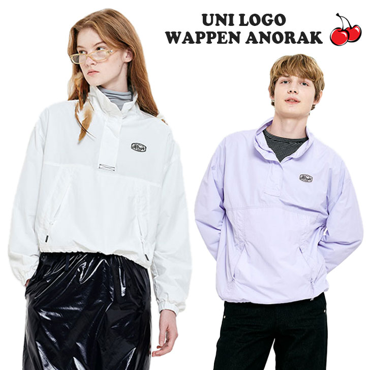 キルシー 韓国 ジャケット KIRSH 正規販売店 UNI LOGO WAPPEN ANORAK ユニ ロゴ ワッペン アノラック 全3色 KURFCWT730M ウェア｜a-labs