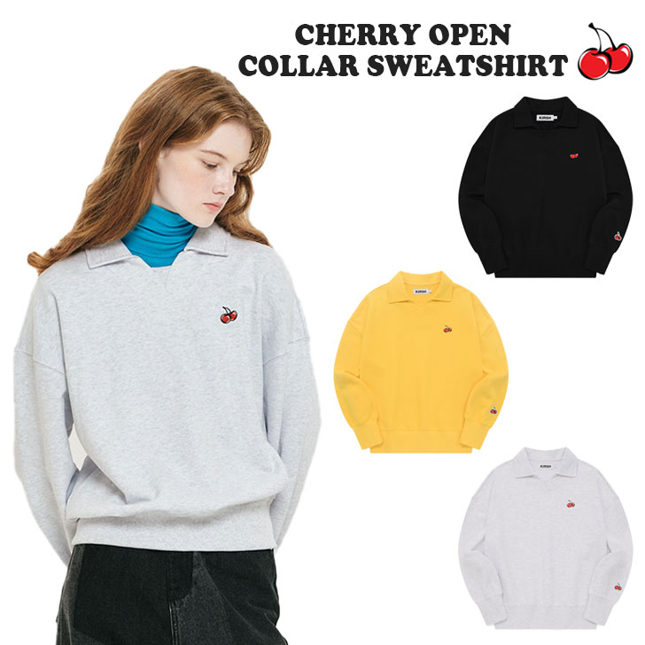 キルシー トレーナー KIRSH 正規販売店 CHERRY OPEN COLLAR SWEATSHIRT チェリー オープン カラー スウェットシャツ 全3色 KKRFCTM505M ウェア :ct ki23 rfctm505m:a Labs