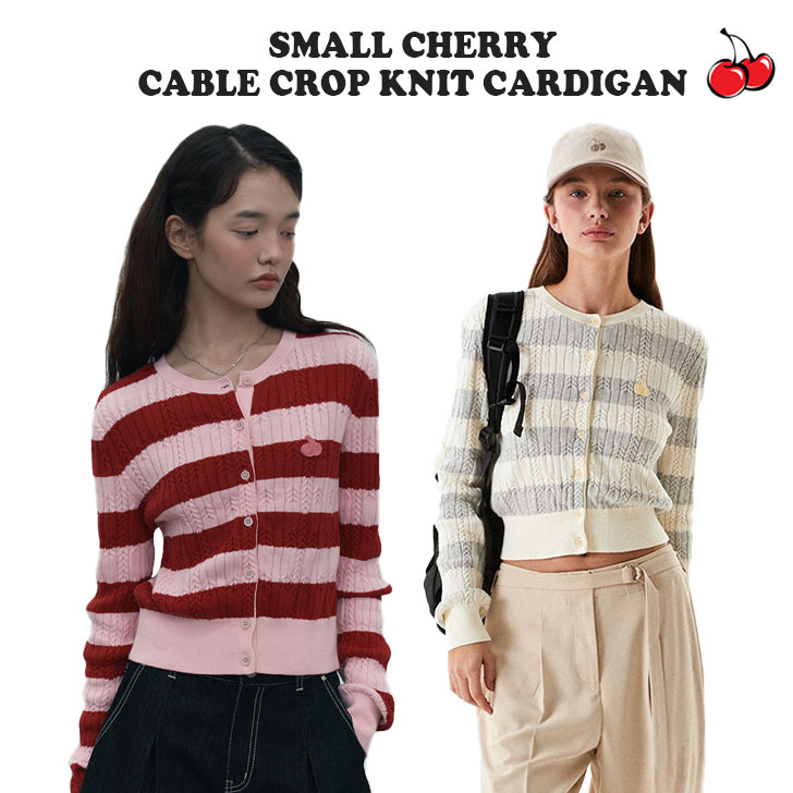 キルシー アウター KIRSH 正規販売店 SMALL CHERRY CABLE CROP KNIT CARDIGAN ケーブル クロップ ニット カーディガン 全4色 KKSSCCD501M ウェア :ct ki24 ccd501m:a Labs