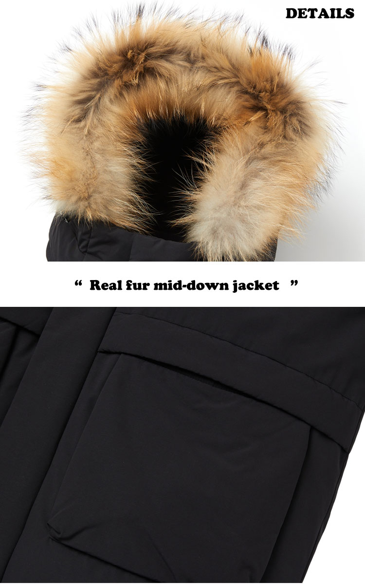 ノルディ ダウンジャケット NERDY ノルディー Real Fur Mid Dawn Jacket リアル ファー ミッド ジャケット 全2色 PNEW23DJ0601/30 ウェア｜a-labs｜03