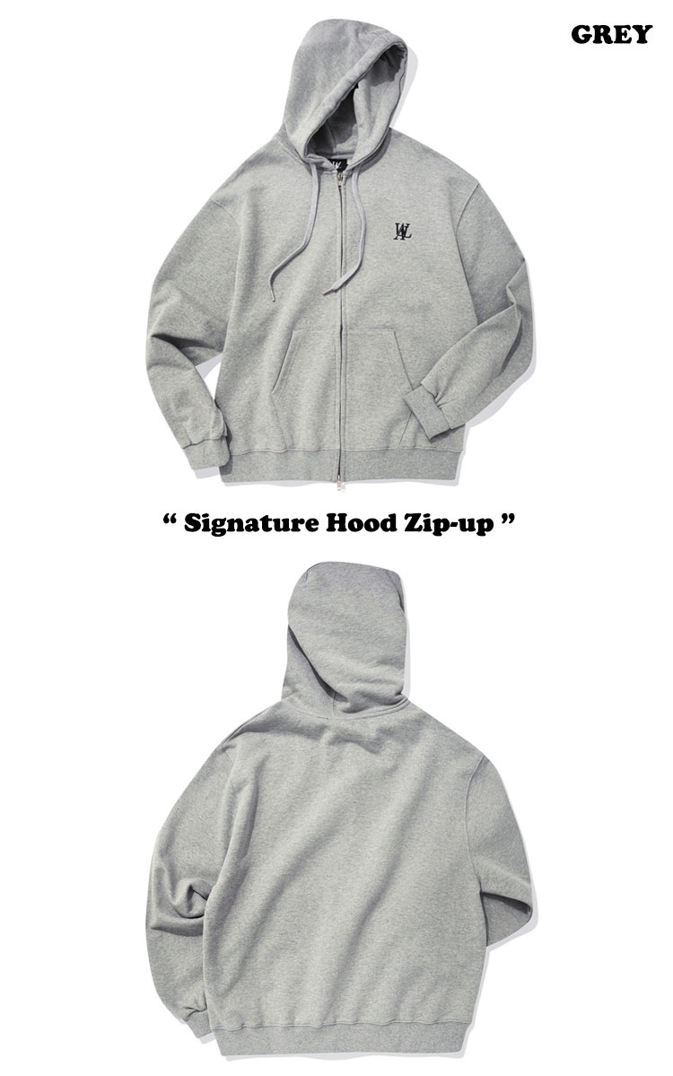 即納/国内配送】ウアロン パーカ WOOALONG Signature Hood Zip-up