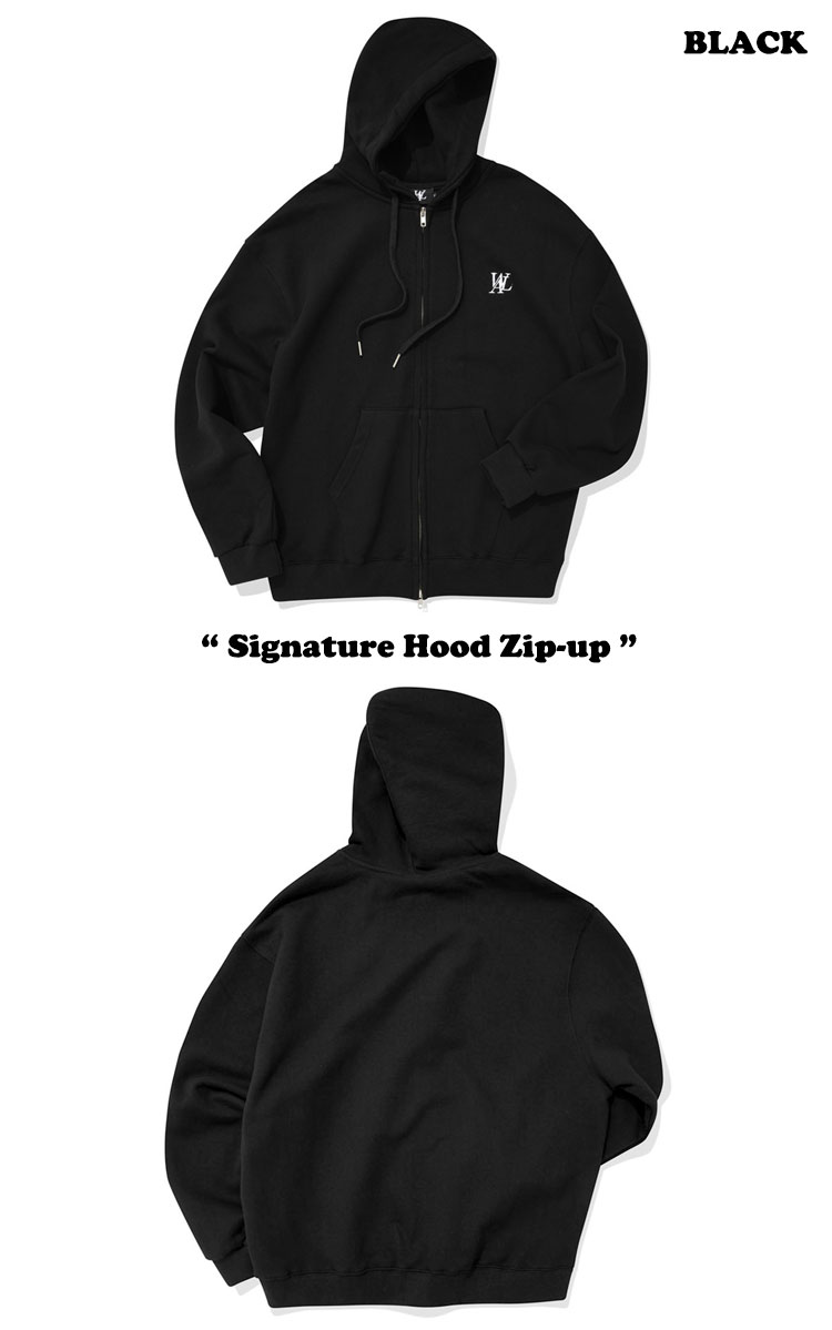 即納/国内配送】ウアロン パーカ WOOALONG Signature Hood Zip-up