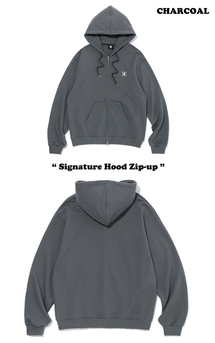 即納/国内配送】ウアロン パーカ WOOALONG Signature Hood Zip-up