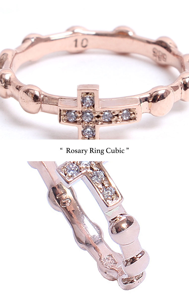 ブランド ジョセフ サングムル 指輪 リング joseph sungmul 正規販売店 Rosary Ring Cubic 16〜18号 PINK GOLD 韓国アクセサリー P0000DWL ACC 【6596864036】 (24110円)