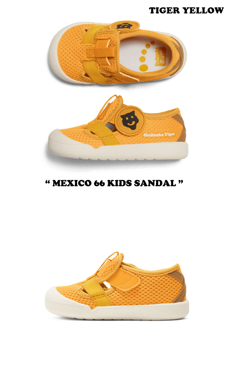 匿名配送 オニツカタイガー サンダル Onitsuka Tiger 男の子 女の子 MEXICO 66 KIDS SANDAL 全2色1184A199-200 1184A199-750 シューズ 【1814666512】(11869円)