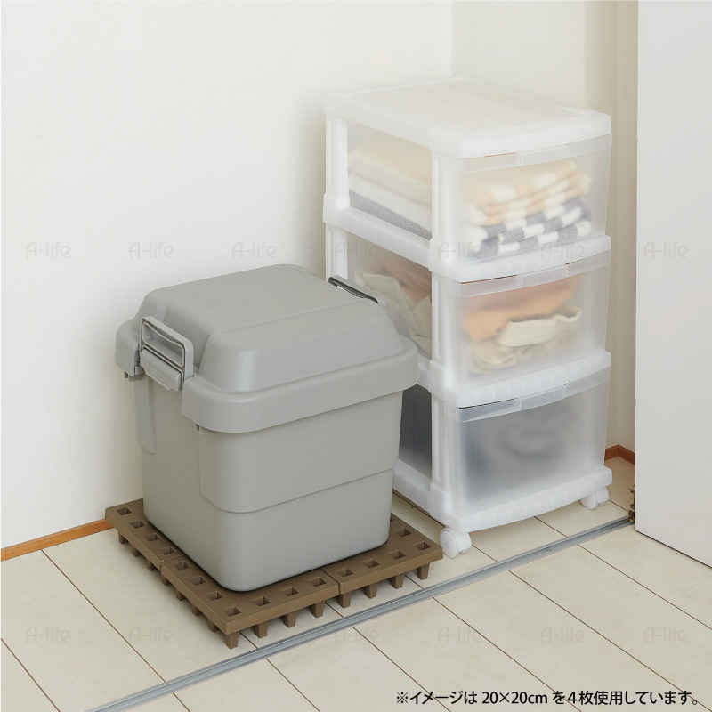 ジョイントパレットミニ20×20cm４枚日本製プラスチックすのこ