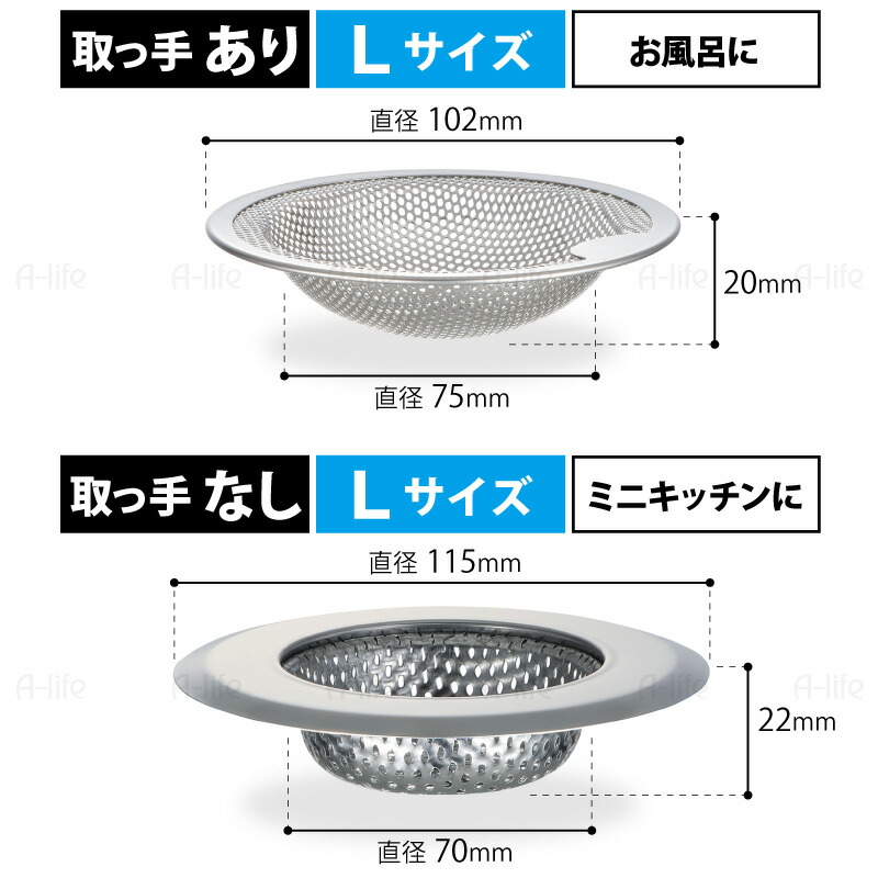排水口ゴミ受けステンレスゴミカゴシンクカバーヘアキャッチャーパンチング 