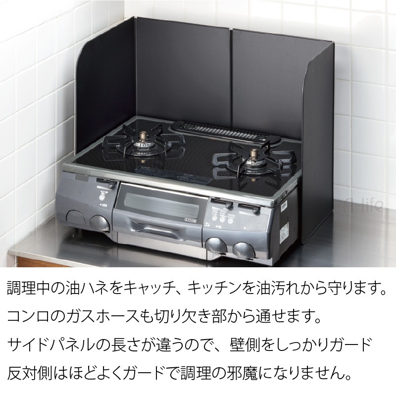 コンロカバー システムキッチン用 IH専用 スチール製 （ IH用