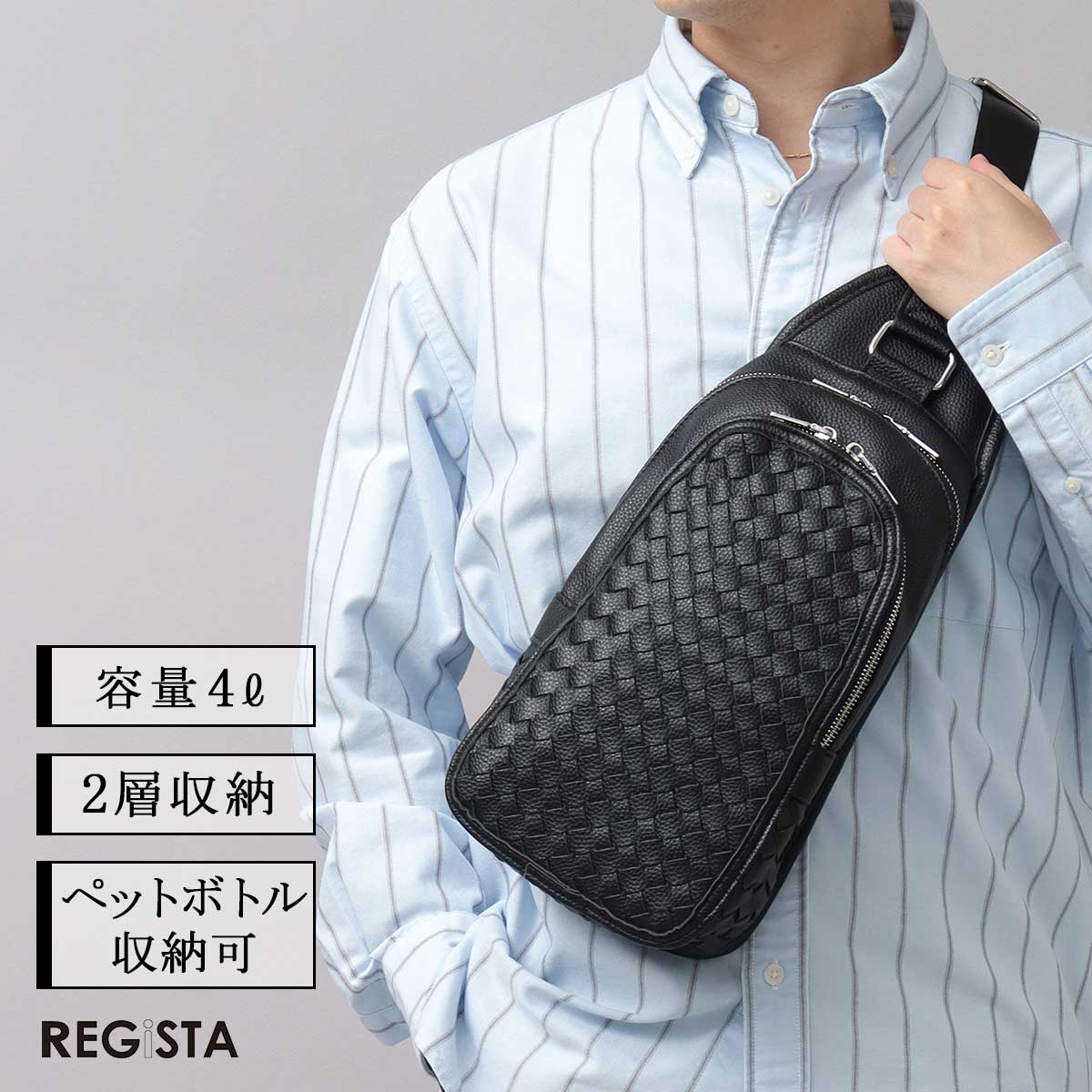 REGiSTA（レジスタ） ボディバッグ メンズ ワンショルダーバッグ