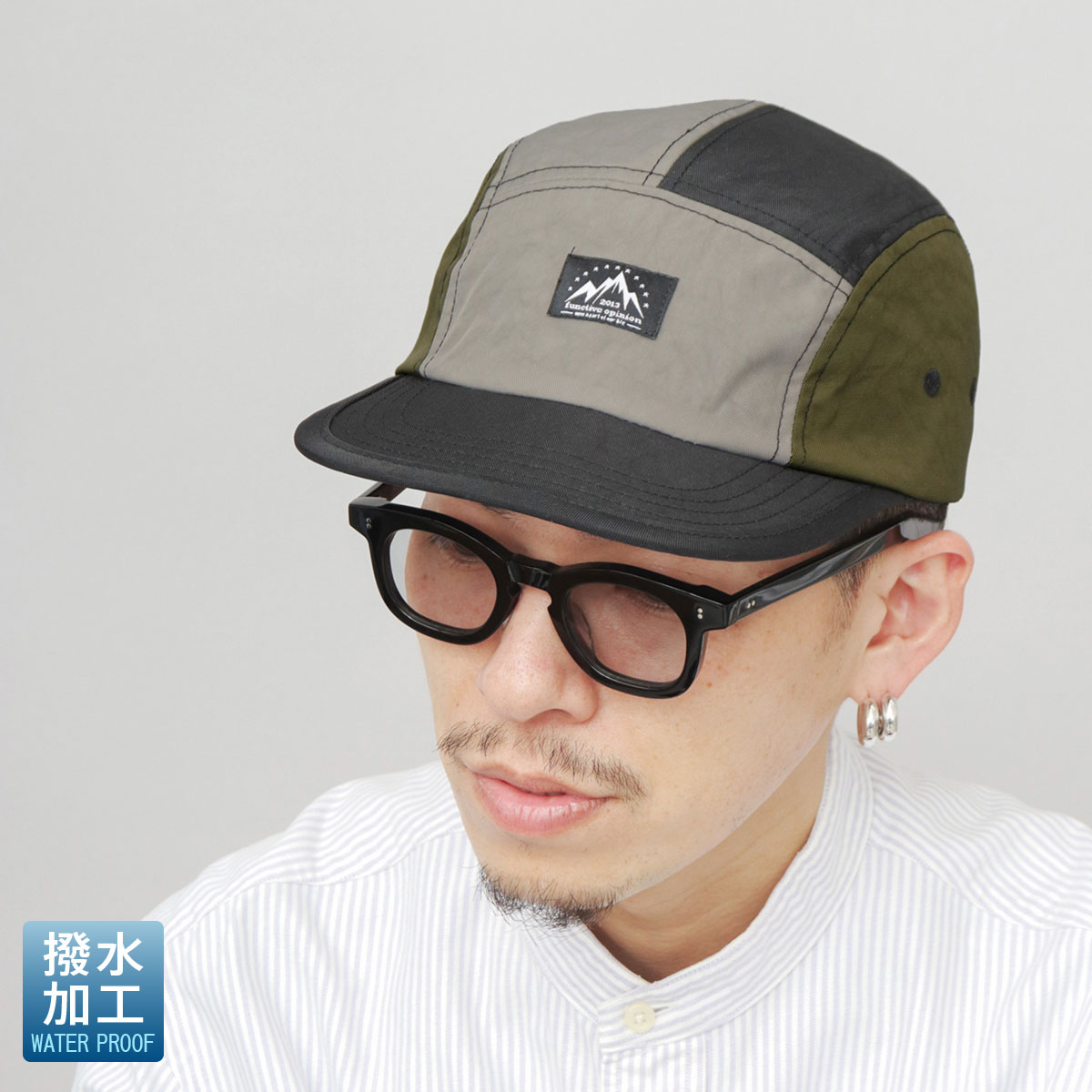 A.M.S. キャップ ジェットキャップ メンズ レディース 帽子 浅め 撥水