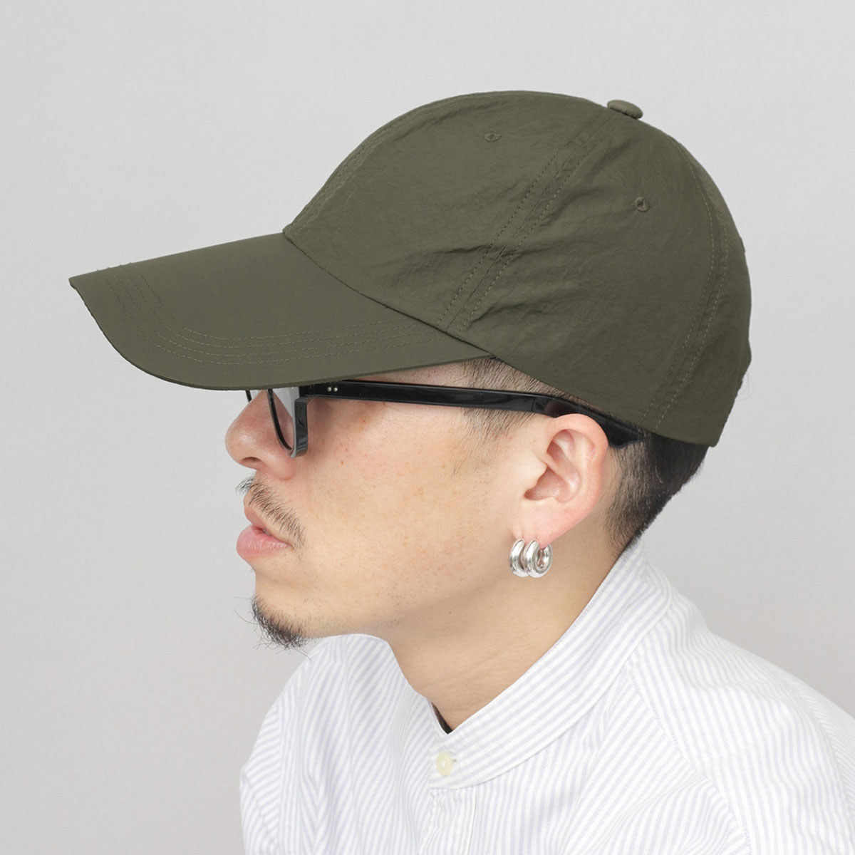 A.M.S. キャップ メンズ レディース 帽子 つば長い ロング